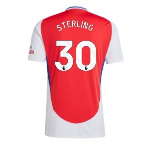 Arsenal Raheem Sterling #30 Domaci Dres 2024-25 Kratak Rukavima